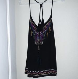 Colorful bohemian tank